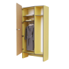 Шкаф для верхней одежды персонала во входную группу из коллекции мебели «НЕГА» (желтый) - «globural.ru» - Всеволожск