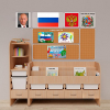 Уголок патриотического воспитания для дошкольников "Россия" Стандартный - «globural.ru» - Всеволожск