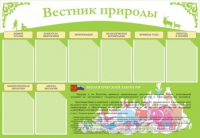 Стенд "Вестник природы" (вариант 4) - «globural.ru» - Всеволожск