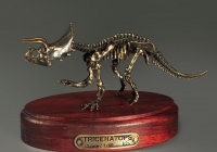 Модель скелета динозавра Triceratops - «globural.ru» - Всеволожск