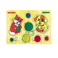 Игра "Котенок и щенок" - «globural.ru» - Всеволожск