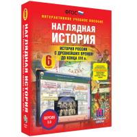 Наглядная история. История России с древнейших времен до конца XVI века. 6 класс - «globural.ru» - Всеволожск