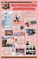 Плакат "Великая Отечественная война: Крах гитлеровского плана «молниеносной войны»" - «globural.ru» - Всеволожск