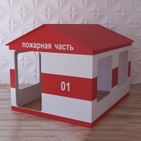 Детский игровой домик «Пожарная служба» - «globural.ru» - Всеволожск