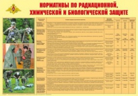 Плакат "Нормативы по радиационной, химической и биологической защите" - «globural.ru» - Всеволожск