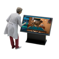 Виртуальный учебный комплекс «Процедурный тренажер ветеринарного врача». Комплектация интерактивный стол - «globural.ru» - Всеволожск