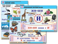 Комплект таблиц для начальной школы "Обучение грамоте. Письмо и развитие речи" - «globural.ru» - Всеволожск