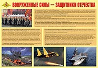 Плакат "Вооруженные Силы – защитники Отечества" - «globural.ru» - Всеволожск