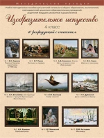 Набор репродукций "Изобразительное искусство" 4 класс (10 репродукций) - «globural.ru» - Всеволожск
