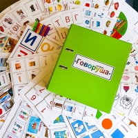 Альбом "Говоруша". Развивающие пособия на липучках  - «globural.ru» - Всеволожск