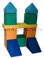 Мягкий модуль-конструктор "Городок" 1 (ВИК) - «globural.ru» - Всеволожск