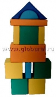 Мягкий модуль-конструктор "Городок" 2 (ВИК) - «globural.ru» - Всеволожск