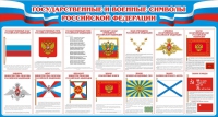 Стенд "Государственные и военные символы РФ" - «globural.ru» - Всеволожск
