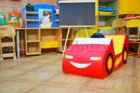 Напольная игрушка "Машинка - гонка" с аппликацией (ВИК) - «globural.ru» - Всеволожск