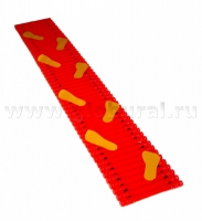 Дорожка массажная со следами(в чехле из кожи) - «globural.ru» - Всеволожск
