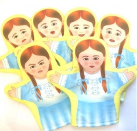 Набор кукол - рукавичек  "Эмоции. Девочки" - «globural.ru» - Всеволожск