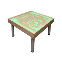 Столик на ножках для рисования песком Радуга. Подсветка RGB - «globural.ru» - Всеволожск