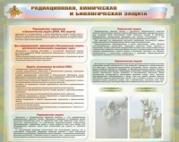 Стенд-уголок "Радиационная, химическая и биологическая защита" - «globural.ru» - Всеволожск