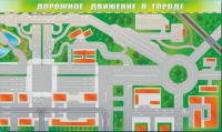 Доска магнитно-маркерная панорамная "Дорожное движение в городе" - «globural.ru» - Всеволожск