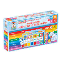 Развивающий тренажёр "Разноцветные окошки" 5-7 лет. Дополнительный набор карточек к базовому комплекту - «globural.ru» - Всеволожск
