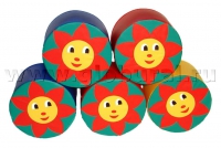 Пуфик «Солнышко» d=60*30см (ВИК) - «globural.ru» - Всеволожск