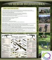 Стенд "Огневая подготовка" (вариант 3) - «globural.ru» - Всеволожск