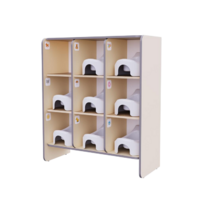 Детский стеллаж под горшки из коллекции «НЕГА» (бежевый) - «globural.ru» - Всеволожск