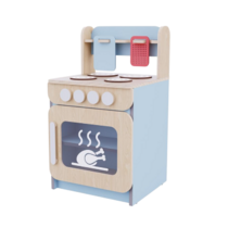 Плита с духовым шкафом из коллекции «НЕГА» (голубой) - «globural.ru» - Всеволожск