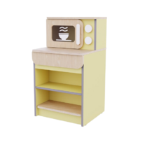 Модуль с микроволновкой из коллекции «НЕГА» (желтый) - «globural.ru» - Всеволожск