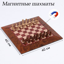 Шахматы магнитные доска и фигуры из пластика - «globural.ru» - Всеволожск