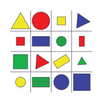 Тематическое поле-маршрутизатор  для мини-робота «Цвета и формы» - «globural.ru» - Всеволожск