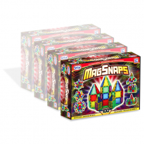 Магнитный конструктор "МагСнэп" Комплект на группу. 100 деталей - «globural.ru» - Всеволожск