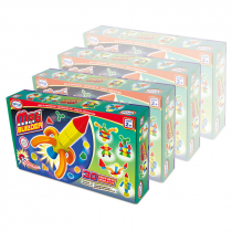 Магнитный конструктор Строитель. Базовый 30 деталей + колесная база. Комплект на группу - «globural.ru» - Всеволожск