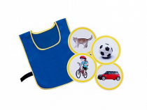 Игровой комплект "Жилет-накидка" с набором тематических картинок - «globural.ru» - Всеволожск