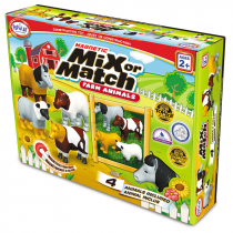 Магнитный конструктор "Смешай и собери". Животные фермы. Стартовый набор - «globural.ru» - Всеволожск