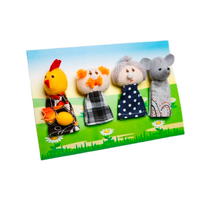 Набор пальчиковых кукол к сказке "Курочка Ряба" - «globural.ru» - Всеволожск