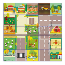 Коврик для логобота Пчелка "Ферма" - «globural.ru» - Всеволожск