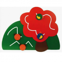 Настенный развивающий модуль "Яблонька" - «globural.ru» - Всеволожск