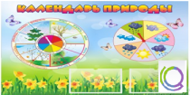 Стенд "Календарь природы" (вариант 2) - «globural.ru» - Всеволожск