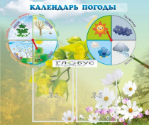Стенд "Календарь погоды" - «globural.ru» - Всеволожск