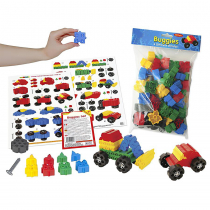 Конструктор "Транспортные средства" 64 детали - «globural.ru» - Всеволожск