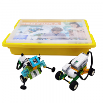 Набор для занятий робототехникой Ведушка с пластиковым боксом для хранения деталей - «globural.ru» - Всеволожск