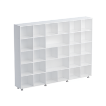 Шкаф-стеллаж без дверок (белый) - «globural.ru» - Всеволожск