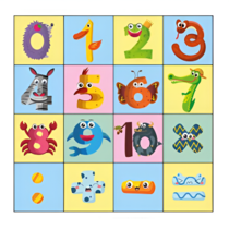 Коврик для логобота Пчелка "Цифры" - «globural.ru» - Всеволожск