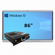 Интерактивная панель 86" (встроенный ПК Win10, Intel i5) - «globural.ru» - Всеволожск