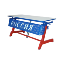 Стол ученический двухместный "Патриот-2п" на газовом лифте (р.гр. № 3-7 и наклоном столешницы ) - «globural.ru» - Всеволожск