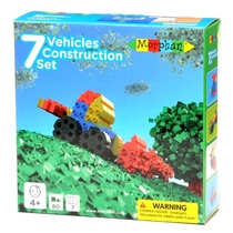 Конструктор «7 машин» 80 деталей - «globural.ru» - Всеволожск