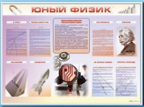 Стенд-уголок "Юный физик" - «globural.ru» - Всеволожск