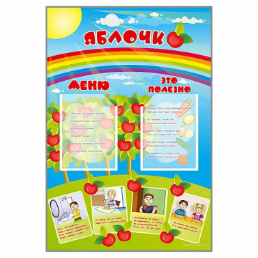 Стенд-меню "Яблочко" - «globural.ru» - Всеволожск