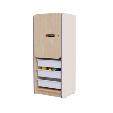 Закрытый шкаф с ящиками из коллекции мебели «НЕГА (цвет бежевый) - «globural.ru» - Всеволожск